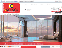 Tablet Screenshot of camaroimobiliaria.com.br
